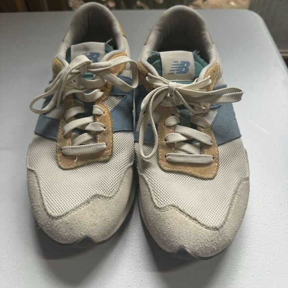 New‎ Balance 237 Womens 10 Heritage Blue Raw Sugar Bloggers Fave Retro 70